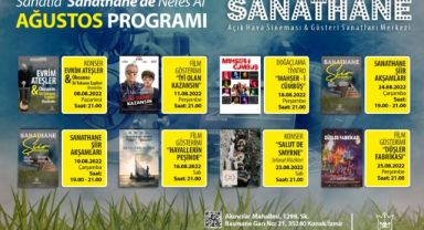 Sanathane’de ağustos ayı sanatla dopdolu