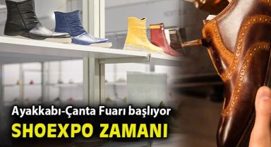 Shoexpo-İzmir Ayakkabı ve Çanta Fuarı 49. kez kapılarını açıyor