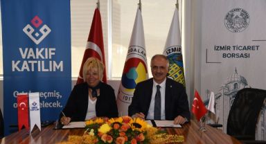 Vakıf Katılım ile İzmir Ticaret Borsası arasında iş birliği protokolü imzalandı