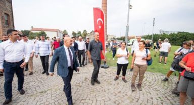 Zafer Yolu kafilesi tarihi yürüyüş için yola çıktı