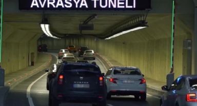 Avrasya Tünelinde 67 bin 982 araç ile günlük araç geçişi rekoru kırıldı