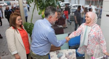 Başkan Sandal, Çay Mahallesi’ni ziyaret etti