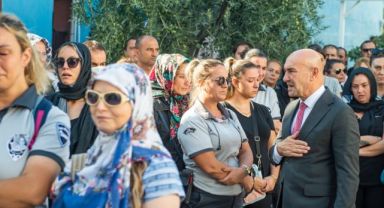 Başkan Soyer acılı aileyi yalnız bırakmadı