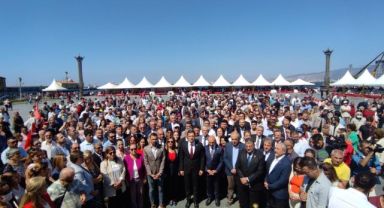 CHP İzmir'den '9 Eylül' töreni! Yücel: Sorumluluğumuz büyük