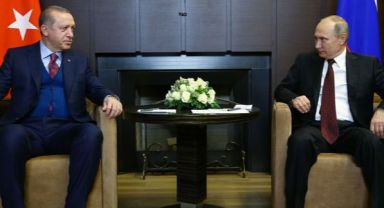 Cumhurbaşkanı Erdoğan, Putin ile görüştü