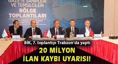 Erkılınç: Gazetelerimiz bin sayfa icra ilanını kaybetti