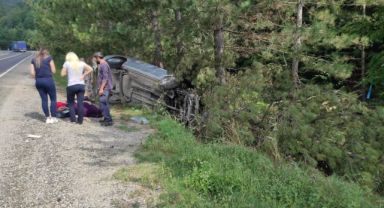 Feci trafik kazası: İkisi çocuk 6 yaralı