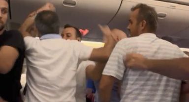 Gaziantep FK'nın bulunduğu Trabzon-İstanbul uçağında kavga çıktı