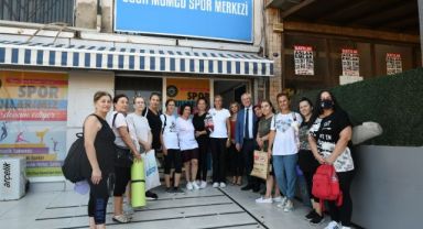Karabağlar'da kadınlardan spor kurslarına yoğun ilgi