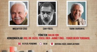 Karşıyaka edebiyatın üç devini selamlıyor