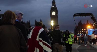 Londra'da Kraliçe II. Elizabeth için 11 saatlik 'veda' kuyruğu