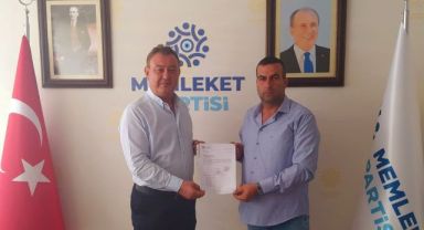 Memleket Partisi Ödemiş Özay Yigen'e emanet