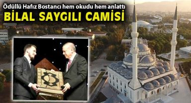 Ödüllü Hafız ve Öğretim Üyesi Bostancı'dan Bilal Saygılı Camisi videosu