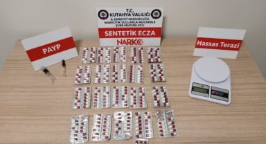 Uyuşturucu operasyonunda 859 adet sentetik ecza ele geçirildi