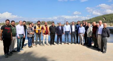 AK Partili Kaya çalışmaları inceledi… Antik Efes denizine kavuşuyor
