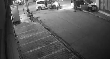 Aksiyon filmlerini aratmayan kovalamaca kazayla bitti