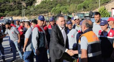 Başkan Sandal işçilerle buluştu: “Birliğimizi kimse bozamaz”