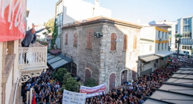 Belediye işçilerinden Soyer'e destek!