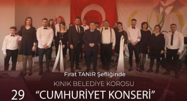 Cumhuriyet Bayramında Kınık'ta coşkulu kutlama