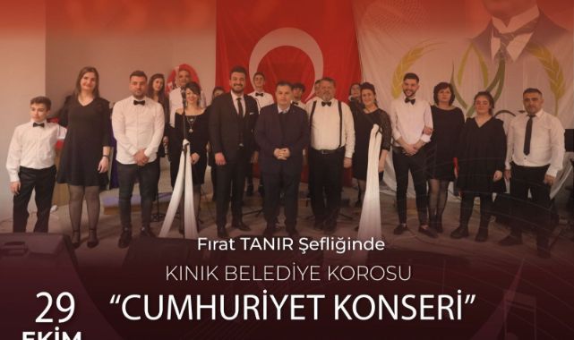 Cumhuriyet Bayramında Kınık'ta coşkulu kutlama