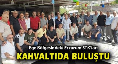 Ege Bölgesindeki Erzurum STK'ları, kahvaltıda buluştu