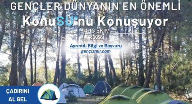 Genç kampçılar Olivelo’da su için buluşacak