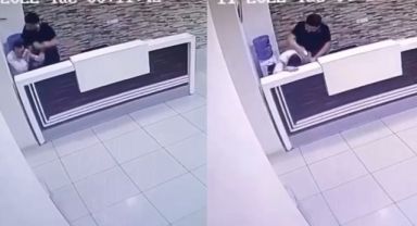 Güvenlik görevlisi site sakini kadına mesaj attı; yumruk darbelerinin hedefi oldu