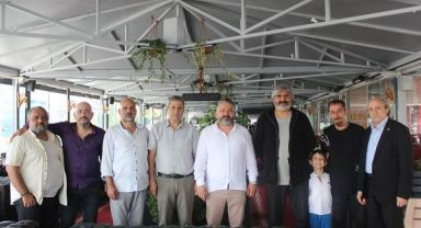 İş Adamı Cavit Kılıç Erzurumlu gazeteciler ile bir araya geldi