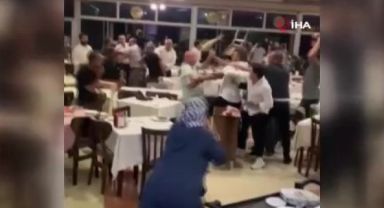 İstek şarkı isteyen müşterinin kafasında sandalye kırdılar