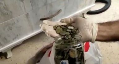 İzmir’de bin 85 adet tarihi eser ele geçirildi