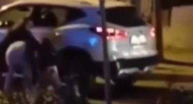 İzmir’de yol verme kavgasında dehşete düşüren görüntü: Kafasına kaldırım taşı ile vurdular!