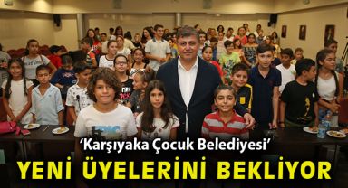 'Karşıyaka Çocuk Belediyesi' yeni üyelerini bekliyor
