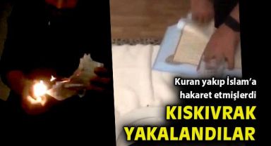 Kur'an-ı Kerim'e saldıran iki kişi yakalandı