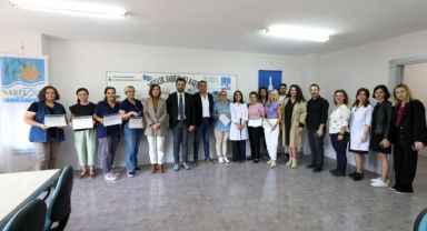 Narlıdere'nin Meslek Fabrikası'nda kursiyerler sertifikalarına kavuştu