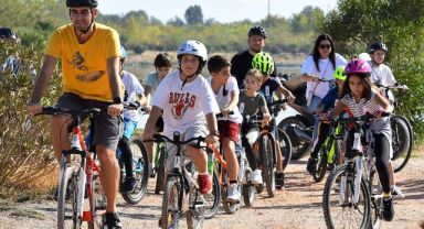 Piri Reisliler sürdürülebilir yaşam için pedal çevirdi