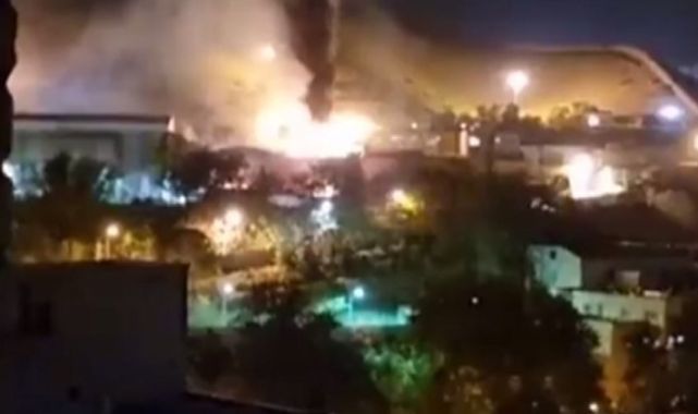 Tahran'daki Evin Hapishanesi'nde yangın