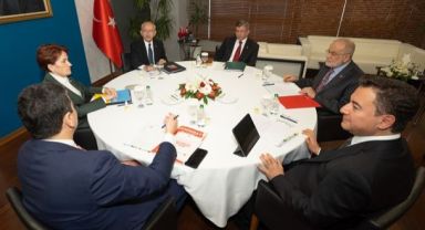 6'lı Masa açıklaması: Terörü, terör örgütlerini ve terörden medet umanları lanetliyoruz