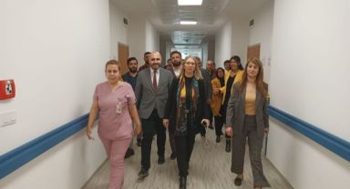 AK Partili Çankırı'dan Yeni Buca Seyfidemirsoy Hastanesine ziyaret