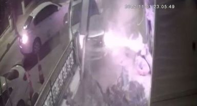 Büyükçekmece'de alkollü sürücü dehşeti kamerada