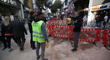 Çarşı yenileme çalışmaları başladı