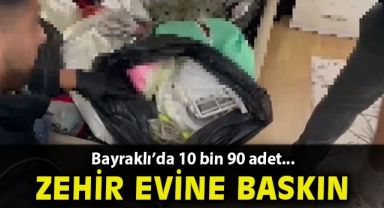 İzmir’deki uyuşturucu operasyonunda 1 tutuklama