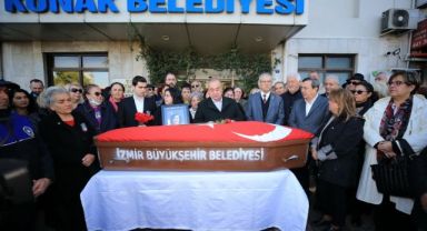 Nurten Serhadbeyi’ne Konak Belediyesi’nde son veda