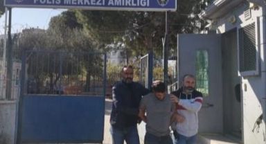 Saman balyalarına saklandı, polisin gözünden kaçmadı