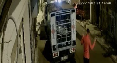 Şişli'de nefes kesen kovalamaca kamerada
