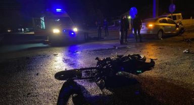 Tire’de motosiklet ile otomobil çarpıştı: 1 kişi hayatını kaybetti