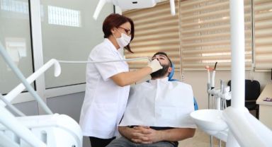 3 yılda 43 bin 500 diş tedavisi