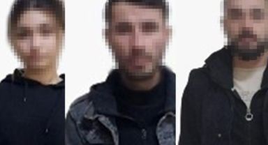 ATM'yi kırarak içinden para çalan 3 şahıs yakalandı
