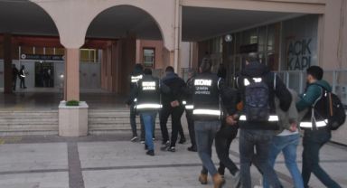 Çökertilen 'Baybekler' çetesi üyeleri adliyeye sevk edildi