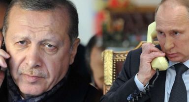Cumhurbaşkanı Erdoğan, Putin ile telefonda görüştü
