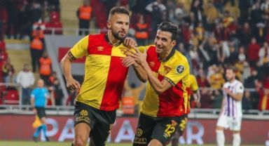 Göztepe’nin skoreri Yasin Öztekin